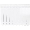 Радиатор алюминиевый Global VOX- R 500 10 секций нижнее правое подключение (белый RAL 9010), 169531