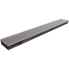 Внутрипольный конвектор STOUT SCN-1100 80х240х1800 (Решётка роликовая) правое подключение, SCN-1100-0824180