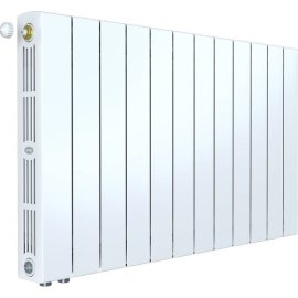 Радиатор биметаллический RIFAR SUPReMO VENTIL 500 SVL 12 секций нижнее левое подключение (белый RAL 9016), 4RS50.VL-12