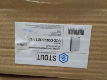 Уцененный товар (вмятины, потертости, нарушена упаковка): Шкаф распределительный встроенный STOUT 11-12 выходов (ШРВ-4) 670х125х896