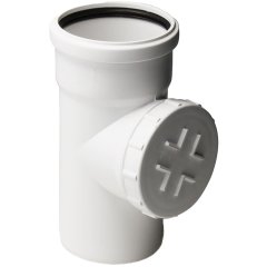 Ревизия с крышкой Pro Aqua Stilte D110 Белая, ST611000W