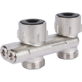 Перекрестный узел подключения Meibes Тип D2/50 прямой, 3/4 BPx3/4 HP 5/25, F10078