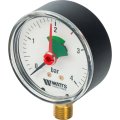 Манометр радиальный WATTS 80мм 1/2 давление 4 бар