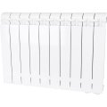 Радиатор алюминиевый Global VOX- R 500 10 секций нижнее правое подключение (белый RAL 9010), 169531