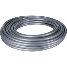 Труба из сшитого полиэтилена STOUT PEX с кислородным слоем, 25х3,5 (бухта 30 метров), серая, SPX-0001-302535