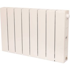 Радиатор биметаллический RIFAR SUPReMO VENTIL 350 SVR 8 секций нижнее правое подключение (белый RAL 9016), 4RS35.VR-8