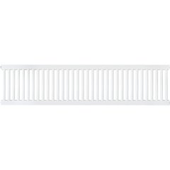 Трубчатый стальной радиатор КЗТО РС 1-500-34 секции 1/2 боковое подключение RAL9010