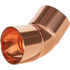Отвод JINTIAN 45° ВП-ВП 35 из меди 35 под пайку, JT-1504135