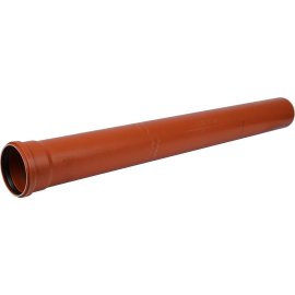Труба для наружной канализации Sinikon НПВХ D110x3,2 SN4 (Длина: 500 мм), 20005.R