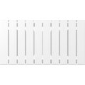Радиатор биметаллический RIFAR SUPReMO 350 10 секций боковое подключение (белый RAL 9016), 4RS35-10