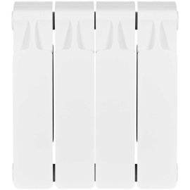 Радиатор биметаллический RIFAR MONOLIT 300 4 секций боковое подключение (белый RAL 9016), 3RM30-4