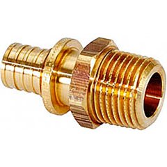 Переходник РЕХАУ RAUTITAN с наружной резьбой 40-R 1 1/4 RX+ для труб из сшитого полиэтилена аксиальный