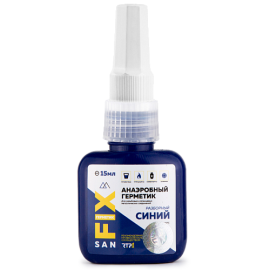 Герметик анаэробный 15,синий,SANFIX