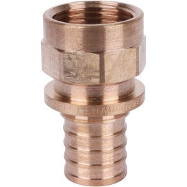 Переходник РЕХАУ RAUTITAN с внутренней резьбой 32-Rр 1 RX+ для труб из сшитого полиэтилена аксиальный, 14563331001