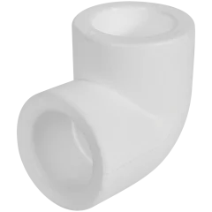 Угольник Pro Aqua d= 20 PP-R 90 градусов Белый