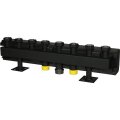Стальной распределительный коллектор STOUT SDG-0016 4 отопительных контура, в теплоизоляции DN 32
