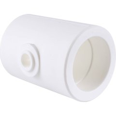 Тройник переходной Kalde 75х20х75 для полипропиленовых труб под сварку (цвет белый)