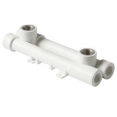 Универсальный настенный комплект Pro Aqua d= 20-1/2 PP-R Белый, PA60008