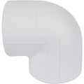 Угольник Kalde d=20 90 для полипропиленовых труб под сварку (цвет белый), R.3212-elb-200000
