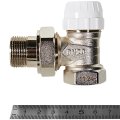 Клапан термостатический ROMMER RVT-0002-100020 угловой 3/4, RVT-0002-100020