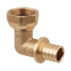 Угольник Pro Aqua D 20x1/2 с накидной гайкой, AX3502012NG