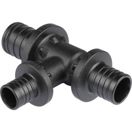 Тройник с уменьшенным боковым и торцевым проходом РЕХАУ RAUTITAN 25-16-20 PX для труб из сшитого полиэтилена аксиальный, 11600831001