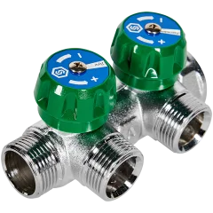 Коллектор регулирующий STOUT 3/4, 2 отвода 3/4 ЕК