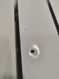 Уцененный товар (СКОЛ ЛКП / ПОВРЕЖДЕННЫЙ КОРПУС): Радиатор алюминиевый ROMMER Optima 500 8 секций боковое подключение (RAL9016), RAL-0210-050008