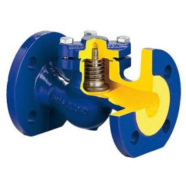 Клапан обратный подъемный ZETKAMA 287A Ду40 Ру16 фланцевый из чугуна, 287A040C31