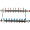 Распределительный коллектор РЕХАУ RAUTHERM S HKV-D на 9 контуров нерж .сталь (без шаровых кранов), 12080911002