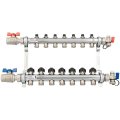 Комплект коллекторов с шаровыми кранами РЕХАУ HKV 7 контуров, 12180713001