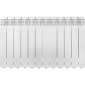 Радиатор алюминиевый Global ISEO 500 12 секций боковое подключение (белый RAL 9010), IS05001012