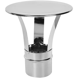 Зонт для вертикальной системы традиционный ROMMER D80 (нержавейка)