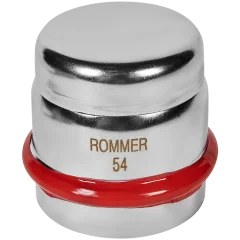 Заглушка ROMMER 54 из нержавеющей стали прессовой