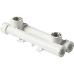 Универсальный настенный комплект Pro Aqua d= 25x1/2 PP-R Белый, PA60010
