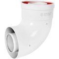 STOUT SCR-6010-000090 STOUT Отвод 90° традиц. коакс. D60(п-м)/100(п-м), SCR-6010-000090