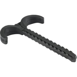 Дюбель-крюк двойной STOUT для труб д.25мм, длина 80мм, SMF-0003-028025