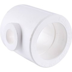 Тройник переходной Kalde 63x25x63 для полипропиленовых труб под сварку (цвет белый)