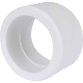 Муфта Kalde d=110 для полипропиленовых труб под сварку (цвет белый), 3212-muf-110000