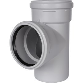 Тройник канализационный бесшумный STOUT D 110 x 110 / 87,5°