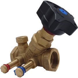 Клапан балансировочный ручной STAD.BY-1-15 с дренажем, DN15, Kvs=2,97м3/ч BY-52851615