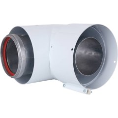 Отвод Vaillant 87гр для труб 80/125