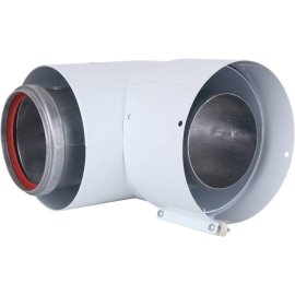 Отвод Vaillant 87гр для труб 80/125