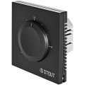 Термостат теплого пола STOUT STE-2001 16А черный, STE-2001-110720