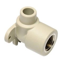 SNK120XRCT (SNK120XXXX) Ekoplastik ППР колено с внутр. металл. резьбой и настен. крепл. наруж. 20х1/2x90°