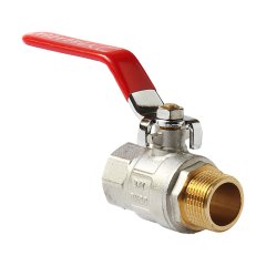 Кран шаровой полнопроходной Pro Aqua D 1 1/4 ручка-рычаг, Н-В, FWL53-M32-F32x