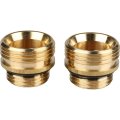 Комплект двух резьбозажимных нипелей РЕХАУ RAUTITAN 1/2х3/4 (латунь) с нар.резьбой, 12407111001