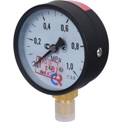 Манометр общетехнический РОСМА 63 мм 150 градусов 1/4 давление 1 МРа радиальное присоединение ТМ-310Р