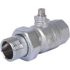 Шаровой 2-ходовой зональный клапан STOUT НВ 1*1
