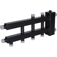 ROMMER RDG-0060-024024 ROMMER Коллектор (дублер компакт) с гидроразделителем на 2+1+1 контура  до 60 кВт